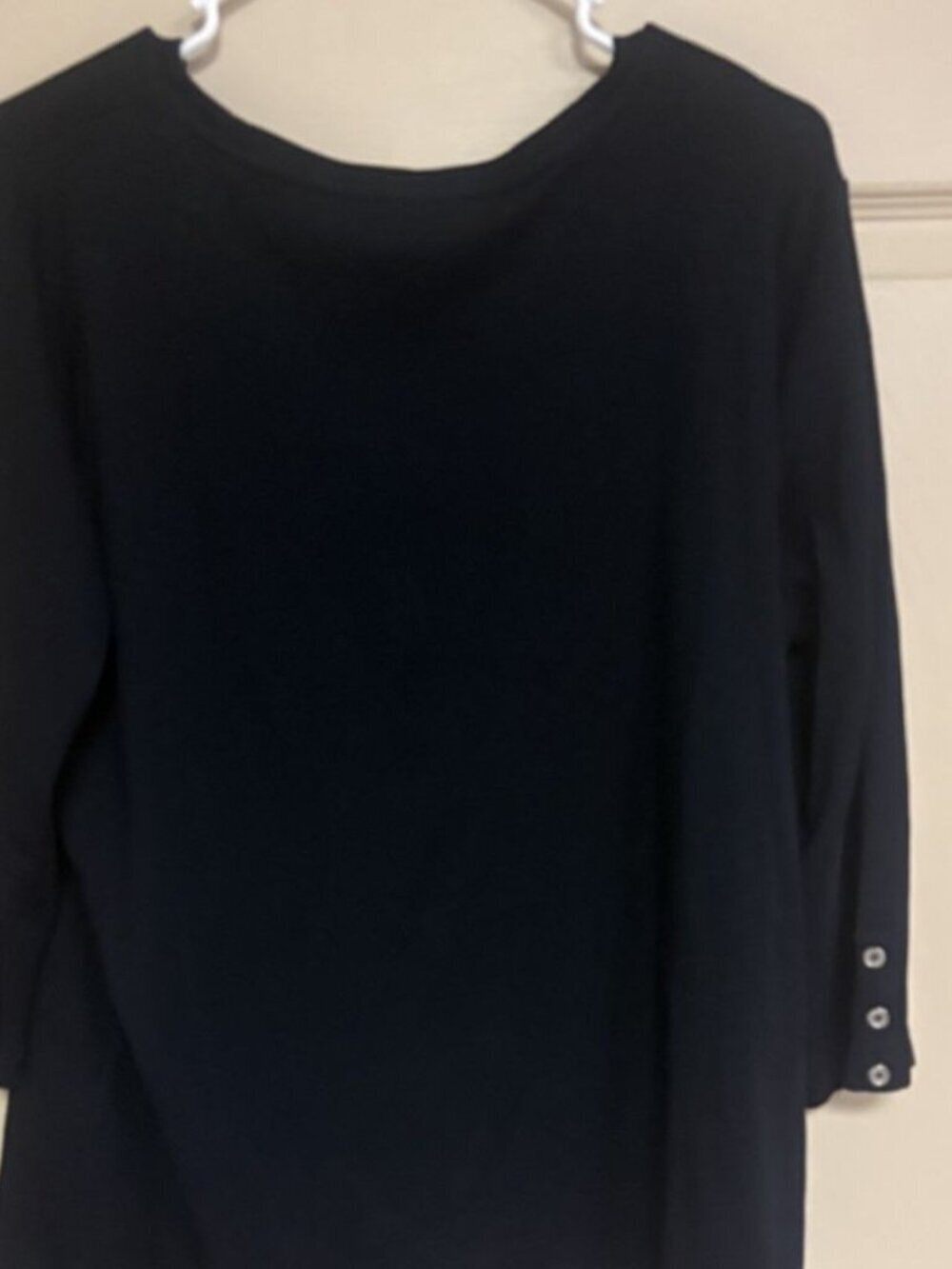 Jones Of New York Signature Collection Black Tunic Top Women’s Size 1X - Picture 5 of 6